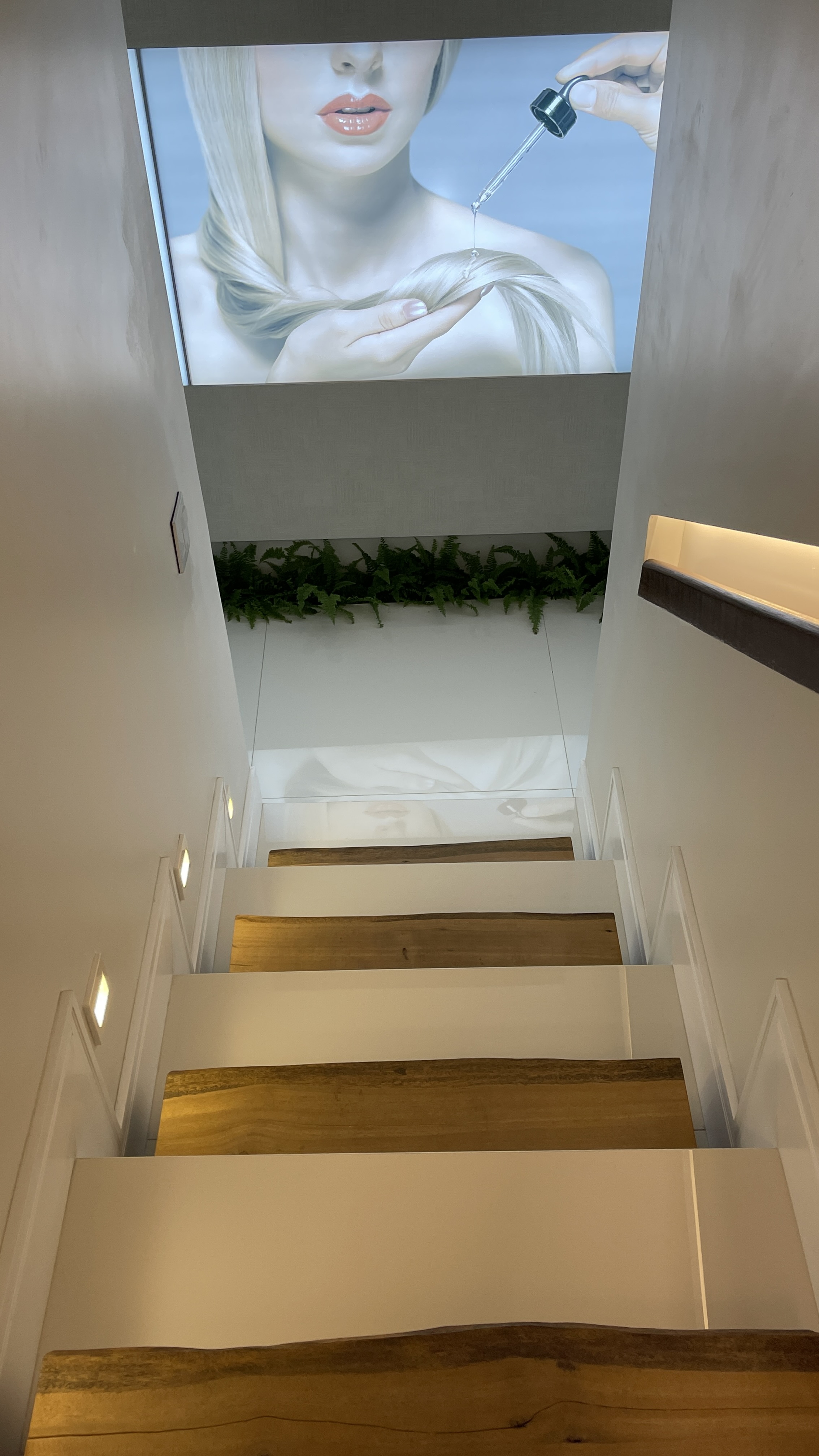 Escada e painel da SENCCIA Concept